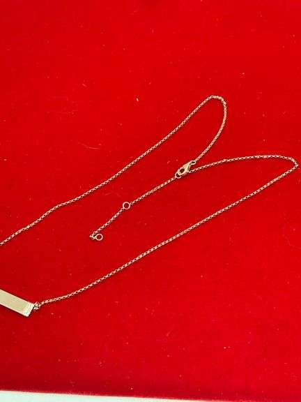 BRAND NEW 14K ROSE GOLD DIAMOND NECKLACE