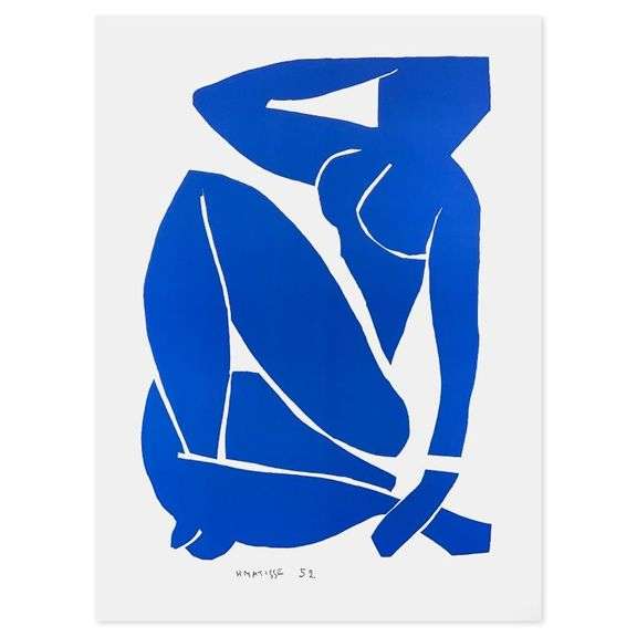 Nu Bleu III by Henri Matisse