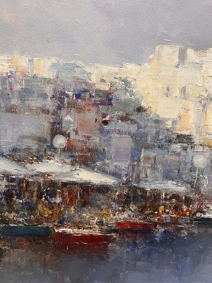 Georgous Painting of Views from the Italian Coast