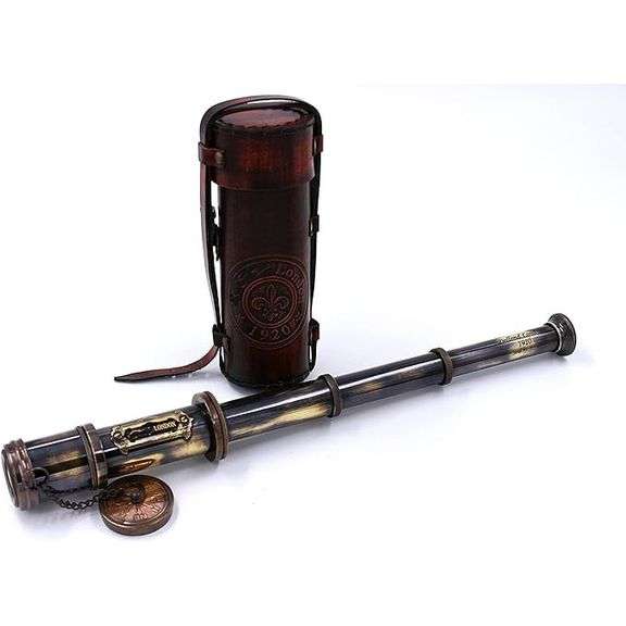 Vintage Marine Brass Telescope