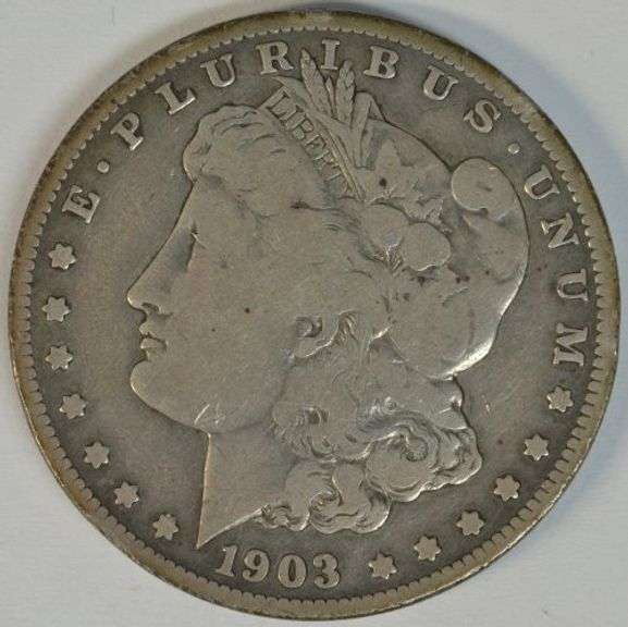 Rare key date 1903-S Morgan Silver Dollar in circ