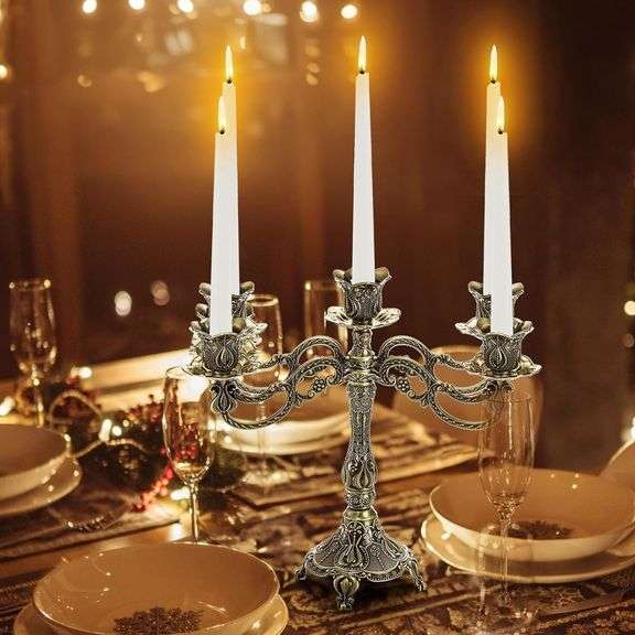4 Candle Vintage Candelabra