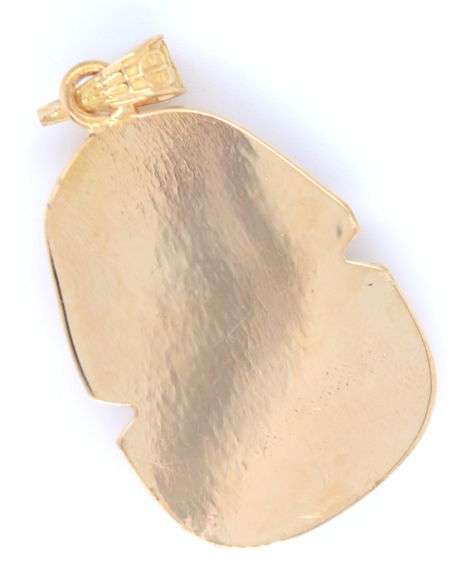 18kt Yellow gold Pharaoh pendant