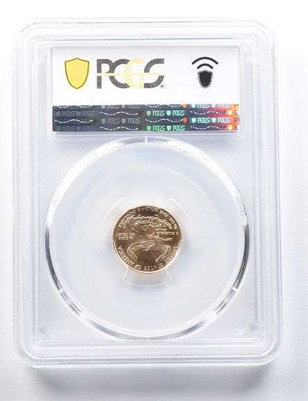 1998 $5 American Gold Eagle 1/10 Oz Gold MS70 PCGS