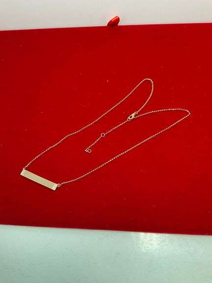 BRAND NEW 14K ROSE GOLD DIAMOND NECKLACE