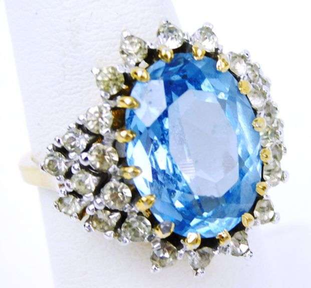 Vintage Panetta Sterling Cocktail Ring, Size 6