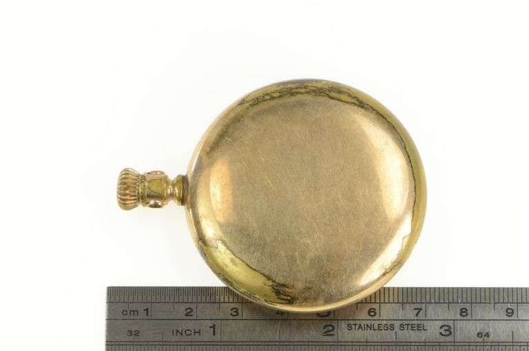 Gold Filled B&B Royal 47mm Movement Pocket Watch Case
