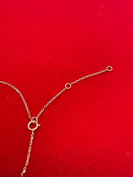 BRAND NEW 14K ROSE GOLD AND DIAMOND STATION NECKLACE WITH DIAMOND THAI BUDHA PENDANT