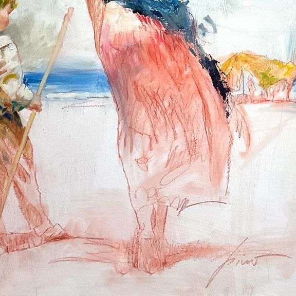 Sunday Fishing by Pino