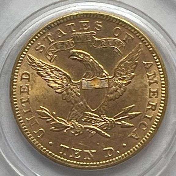 Ten Dollar Gold 1893 Liberty Coin
