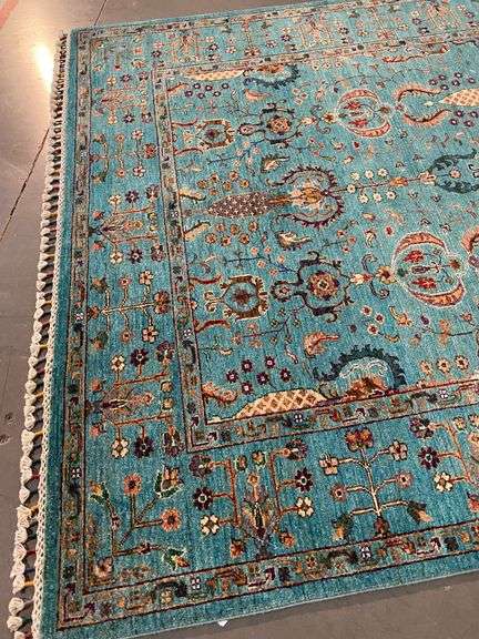 EXQUISITE FINE SULTAN RUG 6'X8'.3"