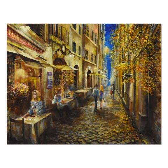 Golden Evening by Vadik Suljakov