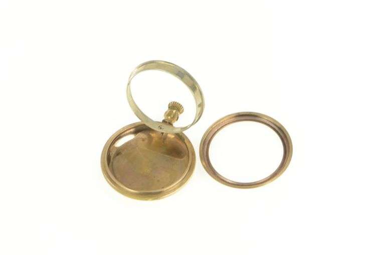 Gold Filled B&B Royal 47mm Movement Pocket Watch Case