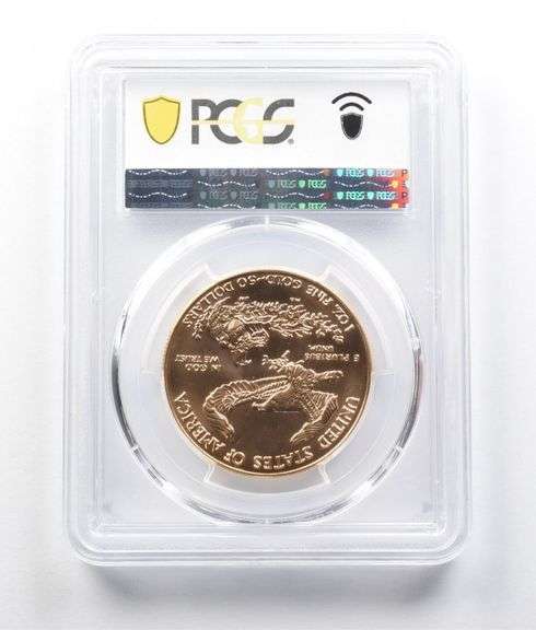 1998 $50 American Gold Eagle 1 Oz Gold MS70 PCGS