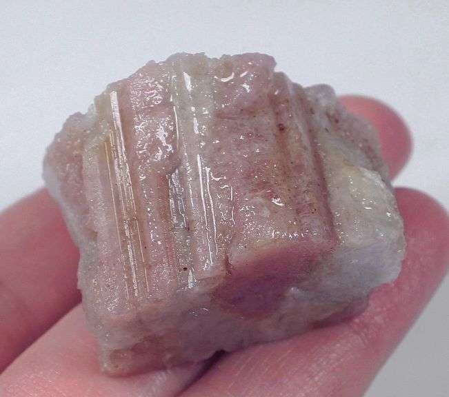 210ct untreated pink Tourmaline in matrix