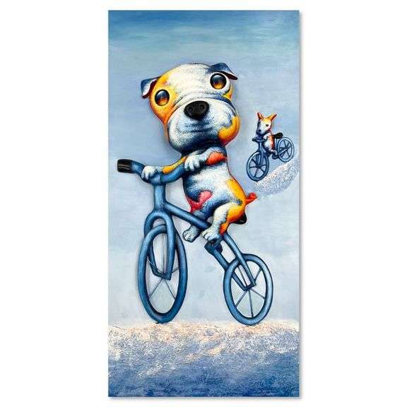 Biking Brothers by Wang