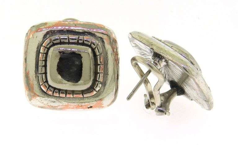 Group Lot of 3 Sterling Silver Earrings