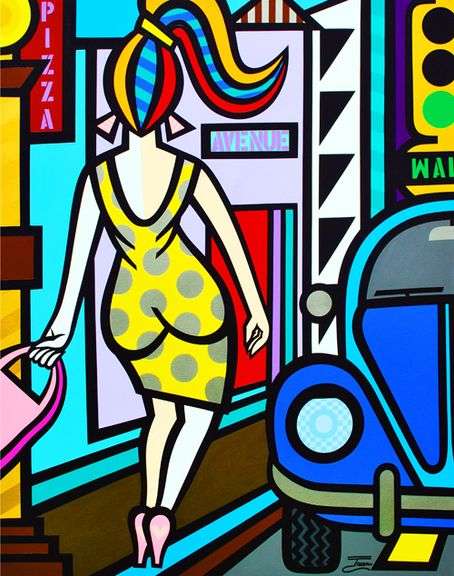 Bright, Fun And Playful Piece By Jozza