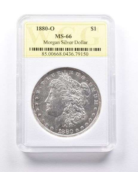 1880-O Morgan Silver Dollar MS66 WCG