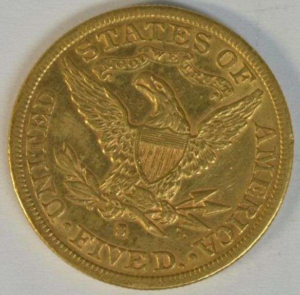 Better date 1884-S US $5 Liberty Gold Piece