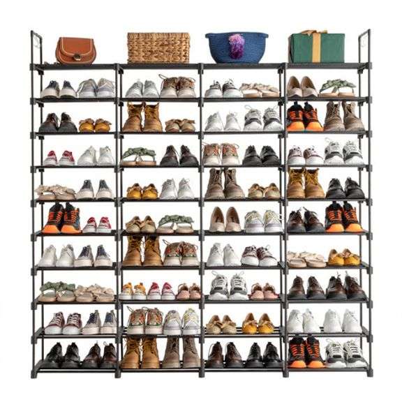 Designers 10 Tiers Shoe Rack Organizer
