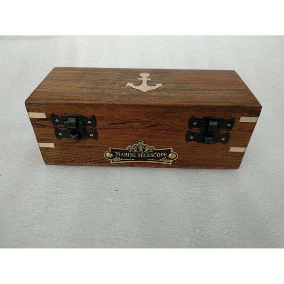 1920 Pure Brass Nautical Antique Spyglass