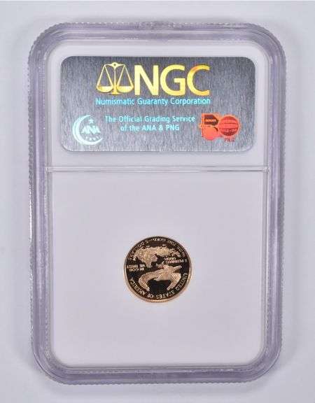 2006-W $5 American Gold Eagle 1/10 Oz Gold PF70 UCAM NGC