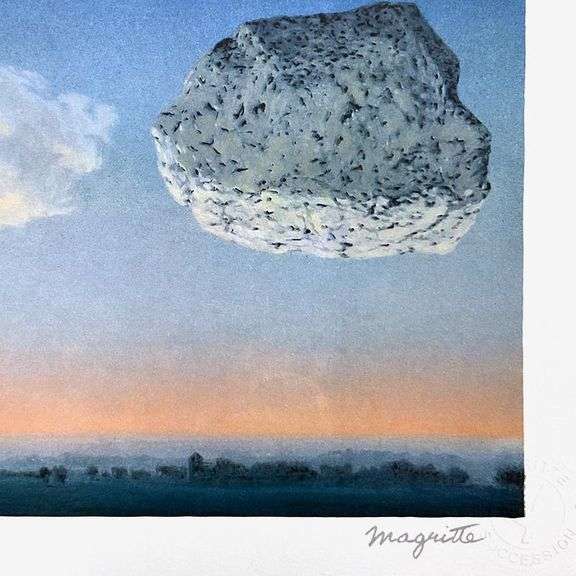 La Bataille de l'Argonne by Rene Magritte
