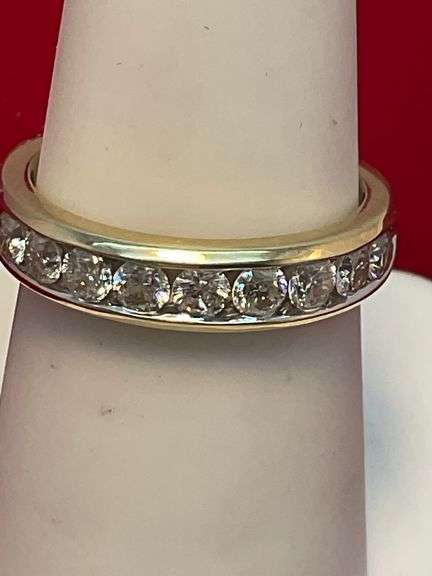 CERTIFIED BRAND NEW 14K GOLD DIAMOND BAND