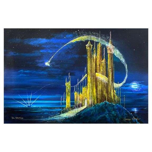 Gold Castle by Peter Ellenshaw