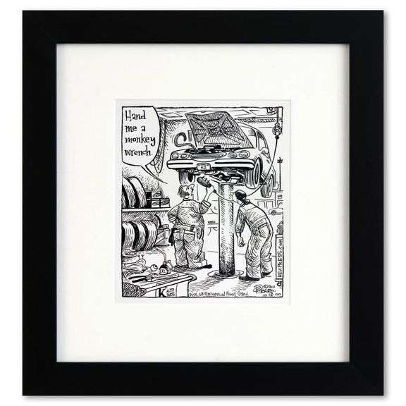 Monkey Wrench by Bizarro
