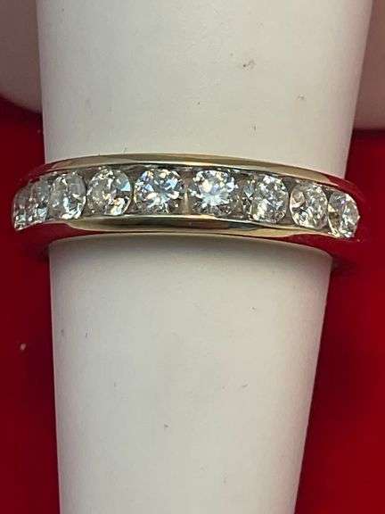 CERTIFIED BRAND NEW 14K GOLD DIAMOND BAND