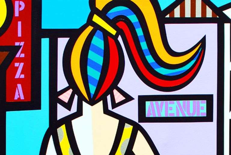 Bright, Fun And Playful Piece By Jozza