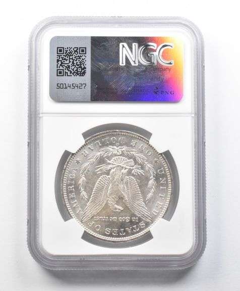 MS61 1883-O Morgan Silver Dollar NGC Great Contrast