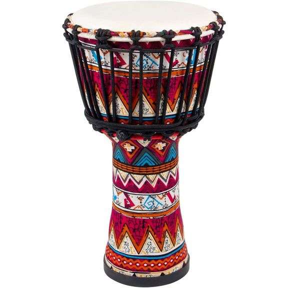 African Congo Drum Made of Goatskin