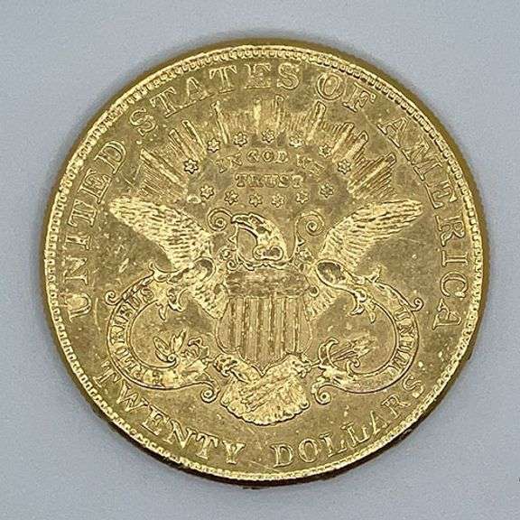 Twenty Dollar Gold Liberty 1904 Coin
