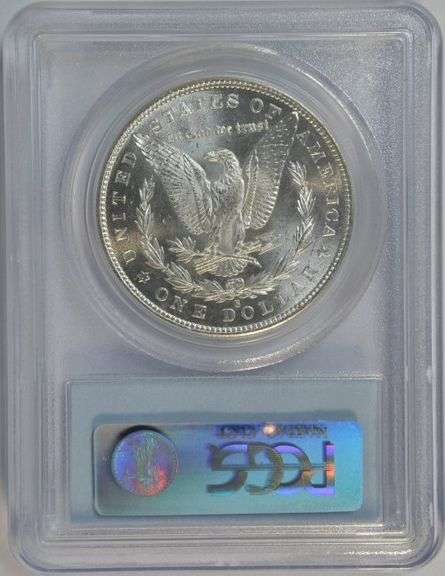 Super blazing Gem BU 1880-S Morgan Silver Dollar. PCGS MS65