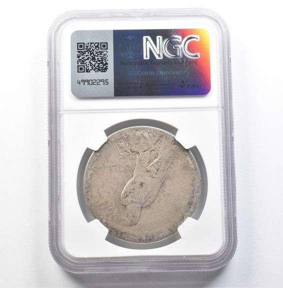 1922-S Peace Silver Dollar Fair 2 NGC Lowball