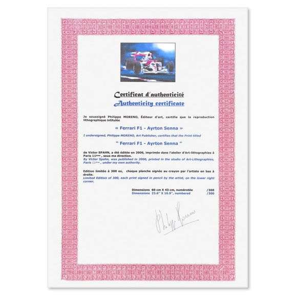 Ayrton Senna by Victor Spahn