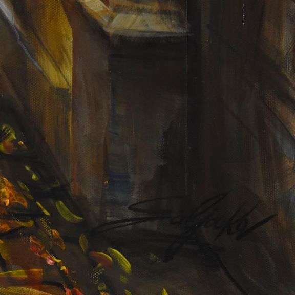 Golden Evening by Vadik Suljakov