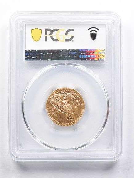 MS63 1909-D $5 Indian Head Gold Half Eagle PCGS