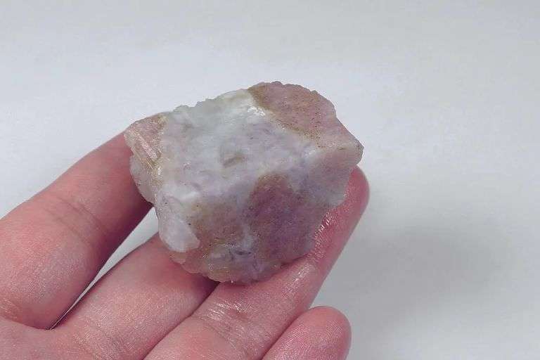 210ct untreated pink Tourmaline in matrix