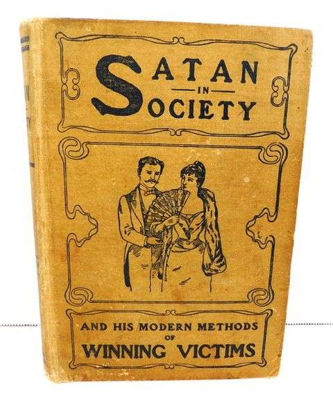 1903 Satan in Society Antique Book