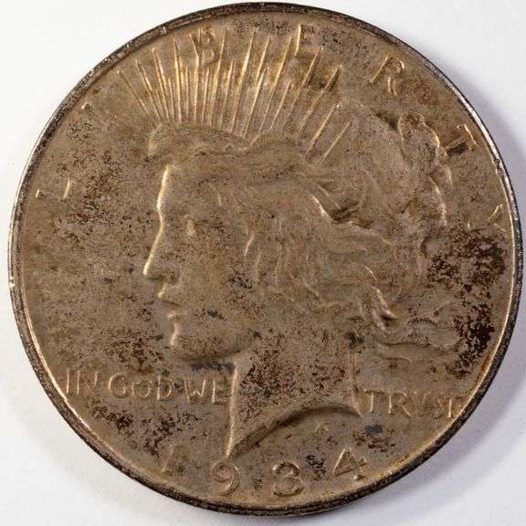 1934 D Peace Dollar