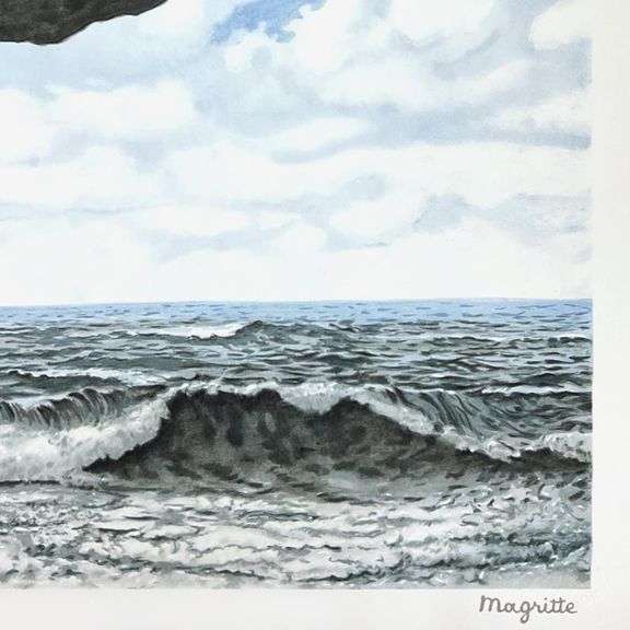 Le Chateau des Pyrenees by Rene Magritte