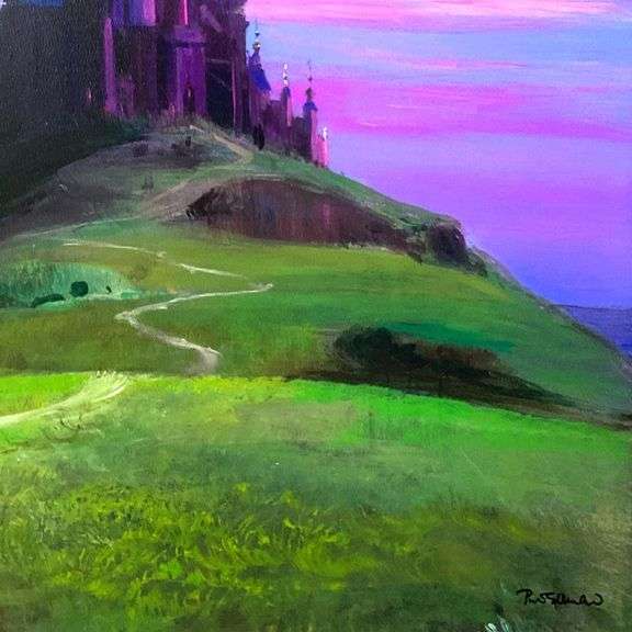 Aurora's Rescue by Peter Ellenshaw