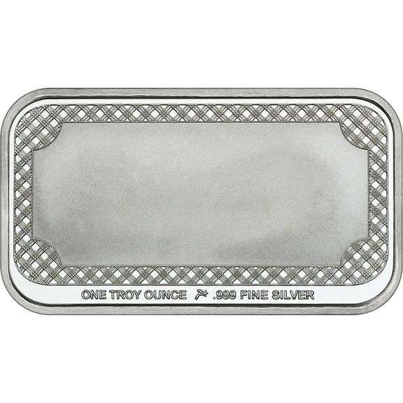10 Commandments 1 Ounce Silver Bar In Capsule