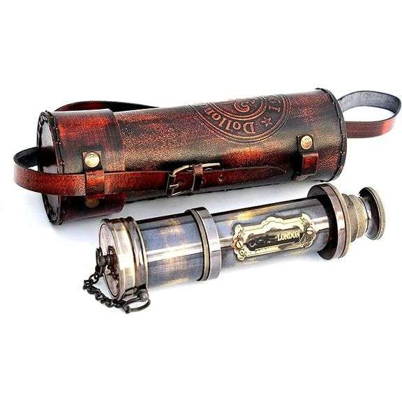 Vintage Marine Brass Telescope