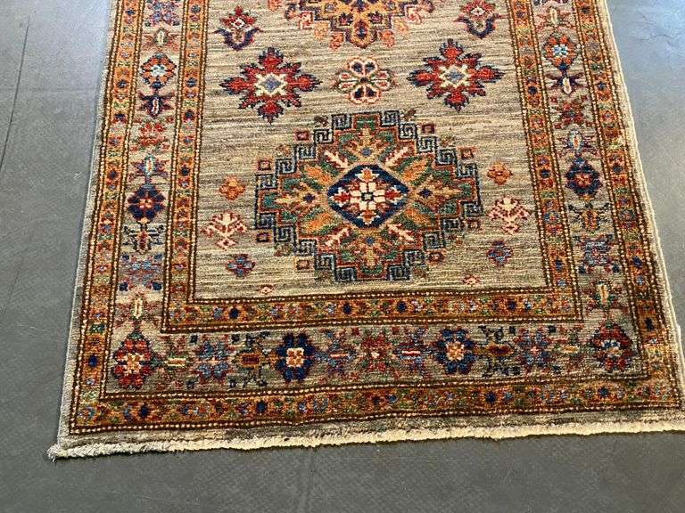 FINE SUPER KAZAK RUNNER 2'.6"x9'.8"