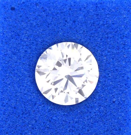 1.03ctw round brilliant cut lab grown diamond
